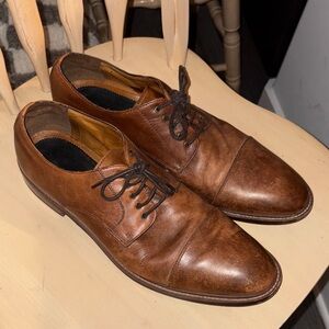 Brown Leather Men's Dress Shoes